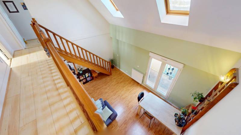 Appartement T4 en duplex à vendre – Évreux Saint-Michel, 109 m² avec balcon, parking et cave