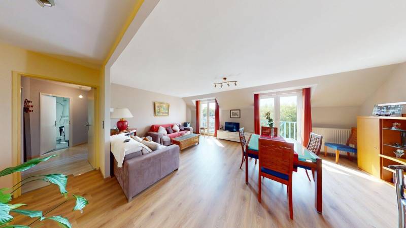 Appartement T5 à vendre – Évreux Saint-Michel – 105 m², 4 chambres, 2 parkings, ascenseur