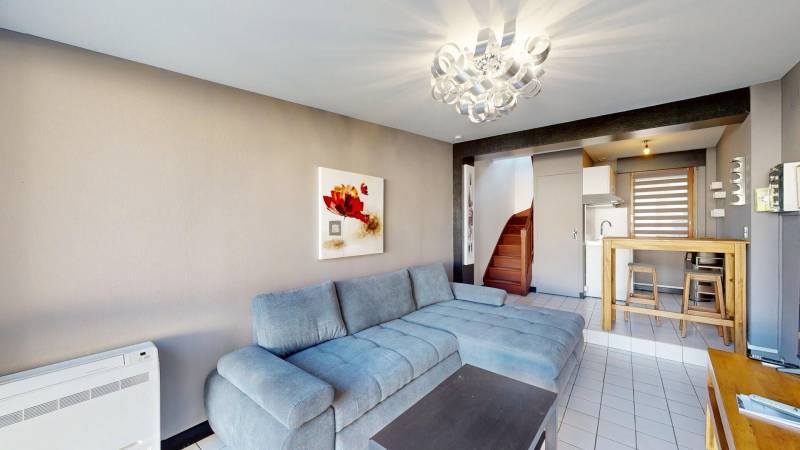 A louerMAISON MEUBLÉE T2 DE 40,50 M² AVEC JARDIN ET PARKING ? CENTRE-VILLE D'EVREUX