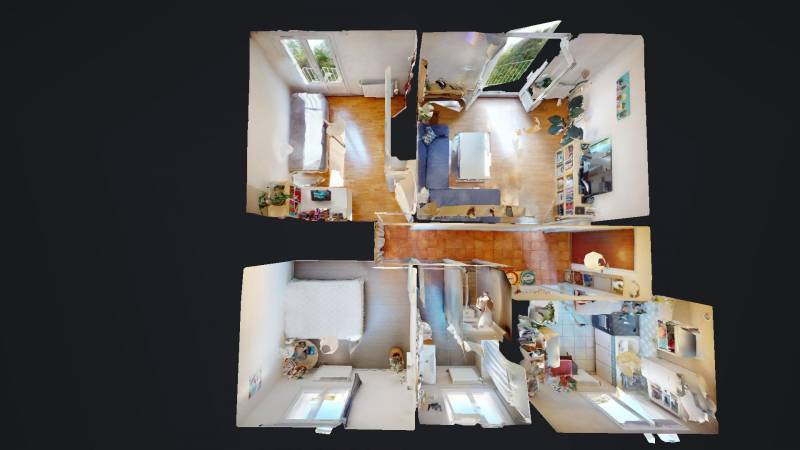 APPARTEMENT AU DERNIER ETAGE - F3 - CENTRE-VILLE EVREUX (27000)