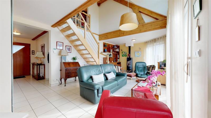 A VENDRE MAISON ÉCOLOGIQUE T5 À SAINT SÉBASTIEN DE MORSENT À 5 MINUTES DE ÉVREUX