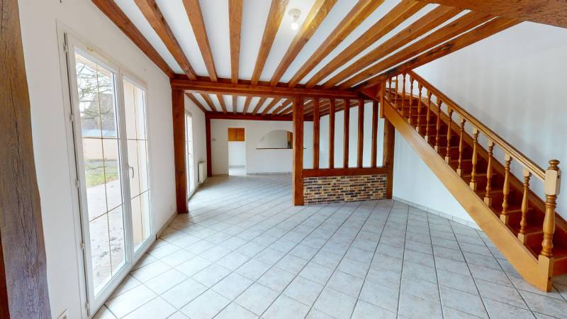 Maison type longère Au Mesnil Fuguet de 3 chambres