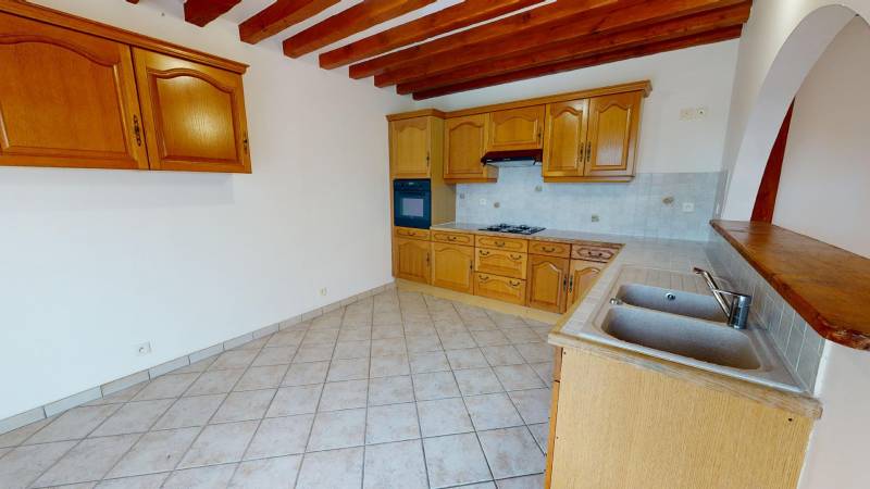 Maison type longère Au Mesnil Fuguet de 3 chambres