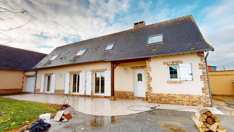 Maison type longère Au Mesnil Fuguet de 3 chambres