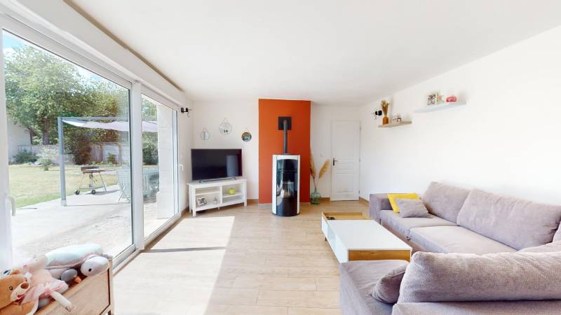 MAISON LONGERE NORMANDE - TYPE 5 - SAINT MARTIN LA CAMPAGNE (27930)