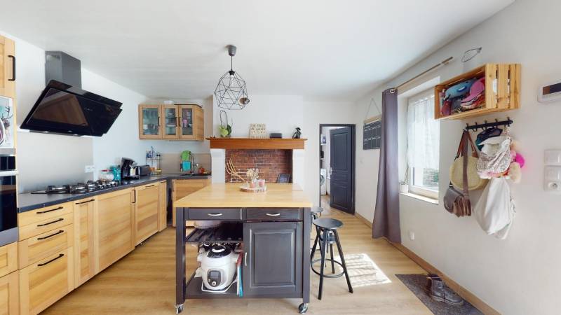 MAISON LONGERE NORMANDE - TYPE 5 - SAINT MARTIN LA CAMPAGNE (27930)