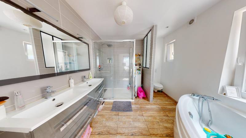 MAISON LONGERE NORMANDE - TYPE 5 - SAINT MARTIN LA CAMPAGNE (27930)