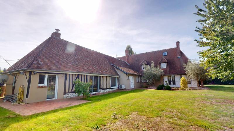 A VENDRE MAISON NORMANDE A QUITTEBEUF PAR L'AGENCE SAINT-MICHEL IMMOBILIER EVREUX