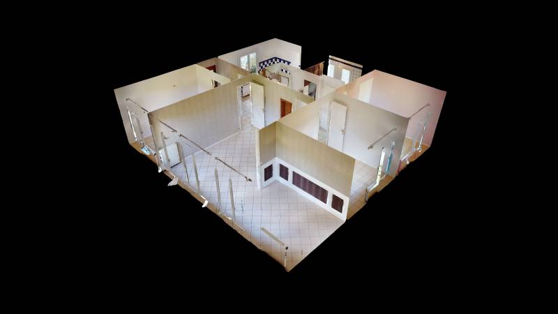 A LOUER MAISON F4  AVEC TERRAIN DE 1040m²QUARTIER SAINT MICHEL