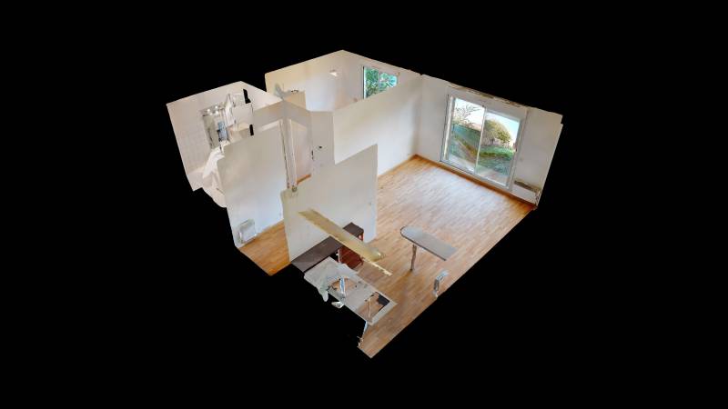 APPARTEMENT A LOUER F2 CENTRE-VILLE AVEC JARDINET