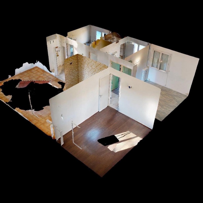 Appartement F3 à rénover proche de la gare SNCF